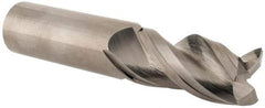 Kennametal - 1", 3 Flute, Single End, Solid Carbide, 0.03" Corner Radius End Mill - 5" OAL, 38° Helix, Right Hand Flute, 2" LOC, Right Hand Cut - Apex Tool & Supply
