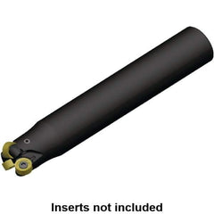 Kennametal - 32mm Cutting Diam, 32mm Shank Diam, 1.26" Max Depth of Cut, Straight Shank Indexable Copy End Mill - 3 Inserts, RN.J 10T3M0.N.. Insert, KDR Toolholder - Apex Tool & Supply