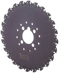 Kennametal - Arbor Hole Connection, 1/8" Cutting Width, 3-1/4" Depth of Cut, 10" Cutter Diam, 2" Hole Diam, 24 Tooth Indexable Slotting Cutter - KVNS Toolholder, OD 3118.. Insert - Apex Tool & Supply