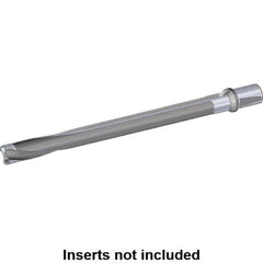 Kennametal - Series KSEM Plus, Head Connection FDS28, 10xD, 32mm Shank Diam, Drill Body - WD Toolholder, 26.5mm Nose Diam, 403mm OAL, 345mm Drill Body Length, 288mm Flute Length, Whistle Notch Shank, Through Coolant - Apex Tool & Supply