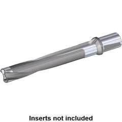 Kennametal - Series KSEM Plus, Head Connection FDS28, 5xD, 32mm Shank Diam, Drill Body - WD Toolholder, 26.5mm Nose Diam, 248mm OAL, 190mm Drill Body Length, 133mm Flute Length, Whistle Notch Shank, Through Coolant - Apex Tool & Supply