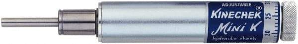 Deschner - 1" Stroke Length, 2.5 Lb Min Operating Force, Extra Fast Linear Motion Speed Controller - 5.72" OAL, 400 Max psi, 135°F Max - Apex Tool & Supply