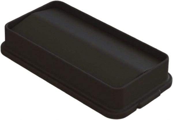 O-Cedar - Rectangle Lid for Use with 23 Gal Rectangular Trash Cans - Black, Plastic, For O-Cedar 6823 - Apex Tool & Supply