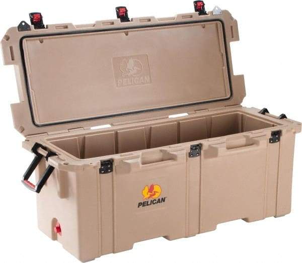 Pelican Products, Inc. - 250 Qt Cooler - Polyurethane, Tan - Apex Tool & Supply