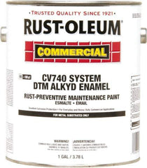 Rust-Oleum - 128 oz Yellow Paint Powder Coating - 265 to 440 Sq Ft Coverage - Apex Tool & Supply