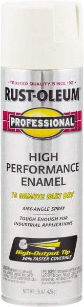 Rust-Oleum - Almond (Color), Gloss, Rust Proof Enamel Spray Paint - 14 Sq Ft per Can, 15 oz Container, Use on Multipurpose - Apex Tool & Supply