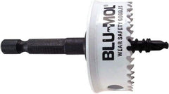 Disston - 1-3/16" Diam, 1/2" Cutting Depth, Hole Saw - Bi-Metal Saw, Toothed Edge - Apex Tool & Supply