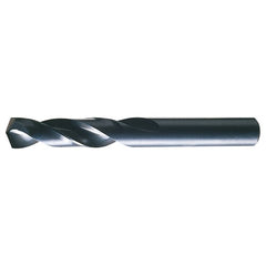 11.00mm RHS / RHC HSS 135 Degree Split Point Heavy Duty Screw Machine Length Drill - Steam Oxide - Exact Industrial Supply