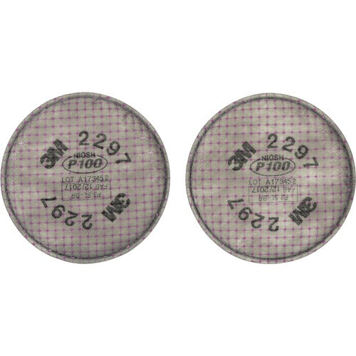 3M Advanced Particulate Filter 2297 P100 with Nuisance Level Organic Vapor Relief - Apex Tool & Supply
