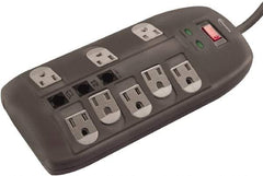 innovera - 8 Outlets, 120 Volts, 15 Amps, 6' Cord, Surge Power Outlet Strip - Floor Mount, 5-15R NEMA Configuration - Apex Tool & Supply