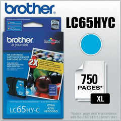 Brother - Cyan Ink Cartridge - Use with Brother MFC-5890CN, 5895CW, 6490CW, 6890CDW - Apex Tool & Supply