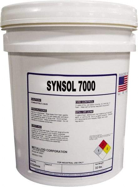 Metalloid - SynSol 7000, 55 Gal Drum Cutting Fluid - Semisynthetic - Apex Tool & Supply