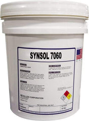 Metalloid - SynSol 7060, 5 Gal Pail Cutting Fluid - Semisynthetic - Apex Tool & Supply