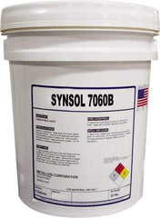 Metalloid - SynSol 7060B, 55 Gal Drum Cutting Fluid - Semisynthetic - Apex Tool & Supply