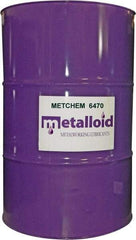 Metalloid - MetChem 6470, 55 Gal Drum Cutting Fluid - Synthetic - Apex Tool & Supply