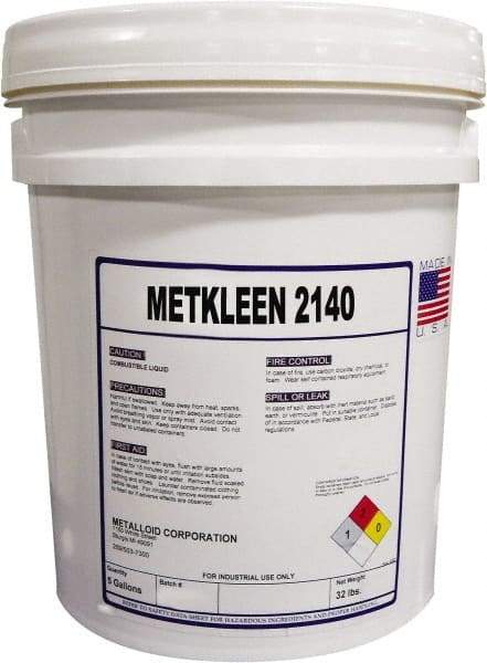 Metalloid - 5 Gal Pail Industrial Cleaner - Use on All Types of Flooring - Apex Tool & Supply