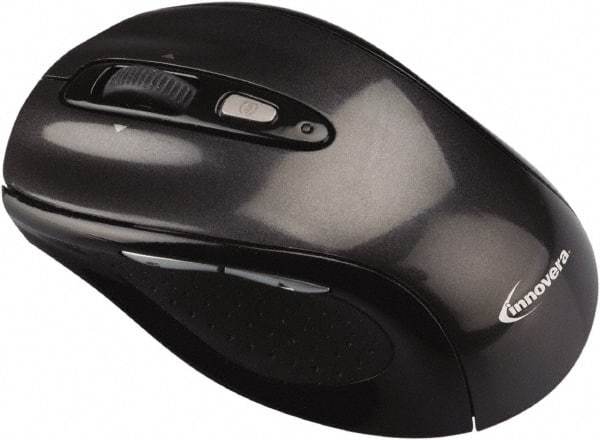 innovera - Gray & Black Mouse - Use with Windows 2000, XP, Vista, 7 - Apex Tool & Supply