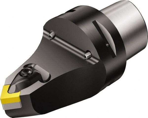 Sandvik Coromant - Neutral Cut, Size C6, CNMG 120408 Insert Compatiblity, External Modular Turning & Profiling Cutting Unit Head - 115mm Head Length, Through Coolant, Series T-Max P - Apex Tool & Supply
