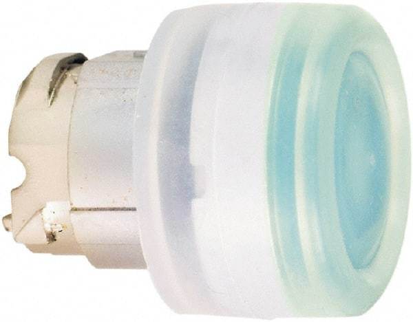 Schneider Electric - 22mm Mount Hole, Flush, Pushbutton Switch Only - Round, Green Pushbutton, Nonilluminated, Momentary (MO) - Apex Tool & Supply
