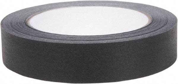 Duck - 15/16" Wide x 60 Yd Long Black Poly-Coated Paper Masking Tape - Series 240574 - Apex Tool & Supply