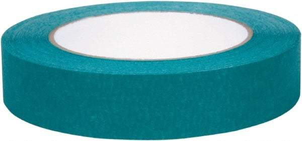 Duck - 15/16" Wide x 60 Yd Long Green Poly-Coated Paper Masking Tape - Series 240572 - Apex Tool & Supply