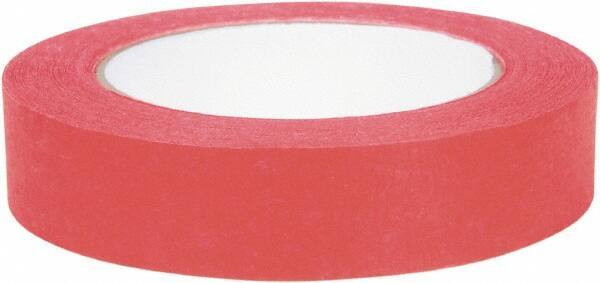 Duck - 15/16" Wide x 60 Yd Long Red Poly-Coated Paper Masking Tape - Series 240571 - Apex Tool & Supply