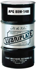 Lubriplate - 16 Gal Drum, Mineral Gear Oil - 25°F to 280°F, 1300 SUS Viscosity at 100°F, 125 SUS Viscosity at 210°F, ISO 320 - Apex Tool & Supply