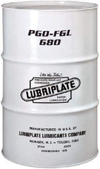 Lubriplate - 55 Gal Drum, Synthetic Gear Oil - 23°F to 449°F, 725 St Viscosity at 40°C, 122 St Viscosity at 100°C, ISO 680 - Apex Tool & Supply