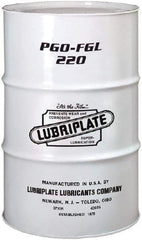 Lubriplate - 55 Gal Drum, Synthetic Gear Oil - 6°F to 443°F, 227 St Viscosity at 40°C, 42 St Viscosity at 100°C, ISO 220 - Apex Tool & Supply