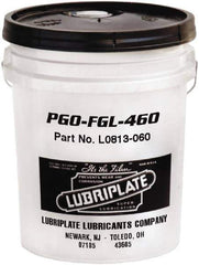 Lubriplate - 5 Gal Pail, Synthetic Gear Oil - 17°F to 443°F, 477 St Viscosity at 40°C, 83 St Viscosity at 100°C, ISO 460 - Apex Tool & Supply