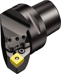 Sandvik Coromant - Right Hand Cut, Size C8, CNMG 643 Insert Compatiblity, Modular Turning & Profiling Cutting Unit Head - 55mm Ctr to Cutting Edge, 80mm Head Length, Through Coolant, Series T-Max P - Apex Tool & Supply