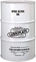 Lubriplate - 55 Gal Drum, ISO 68, SAE 30, Air Compressor Oil - 5°F to 395°, 325 Viscosity (SUS) at 100°F, 59 Viscosity (SUS) at 210°F - Apex Tool & Supply