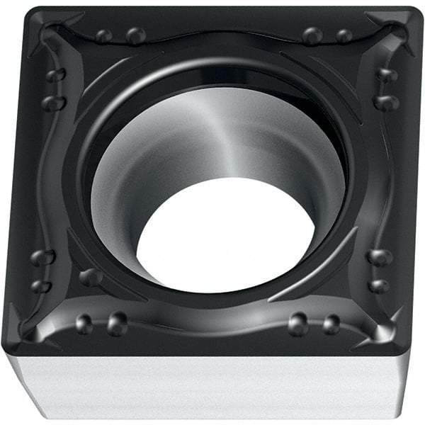 Walter - SCMT32.52 MP4 Grade WPP20S Carbide Turning Insert - 90° Square, 3/8" Inscr Circle, 5/32" Thick, 1/32" Corner Radius - Apex Tool & Supply
