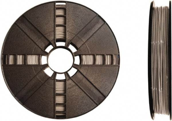 MakerBot - PLA Filament Large Spool - Cool Gray, Use with Replicator (5th Generation), Replicator 2, Replicator Z18 - Apex Tool & Supply