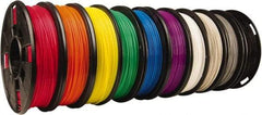 MakerBot - PLA Filament Small Spool - Black, Blue, Cool Gray, Green, Orange, Purple, Red, Warm Gray, White, Yellow, Use with Replicator Mini, Replicator (5th Generation), Replicator Z18, Replicator 2 - Apex Tool & Supply