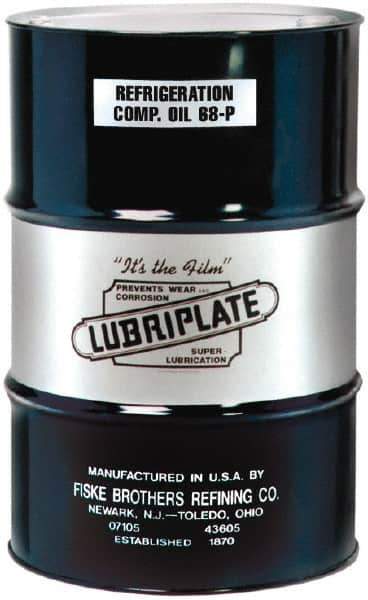 Lubriplate - 55 Gallon Drum Synthetic Blend Refrigeration Oil - 68 ISO, 20 SAE - Apex Tool & Supply