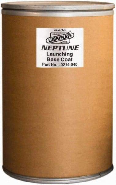 Lubriplate - 325 Lb Drum Light Blue Launch Basecoat - 122 to 500 Sq Ft Coverage, Wax - Apex Tool & Supply