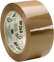 Duck - 1-7/8" x 60 Yd Tan Acrylic Adhesive Packaging Tape - Polypropylene Film Backing, 3.1 mil Thick, 35 Lb Tensile Strength, Series DUC - Apex Tool & Supply