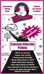 Bare Ground Solutions - 50 Lb Bag Calcium Chloride Pellets - Effective to -20°F - Apex Tool & Supply