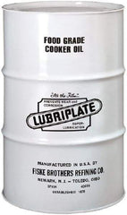 Lubriplate - 55 Gal Drum Mineral Cooker/Sterilizer Oil - SAE 40, ISO 150, 157.27 cSt at 40°C & 15.53 cSt at 100°C, Food Grade - Apex Tool & Supply