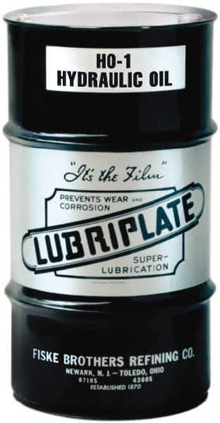 Lubriplate - 16 Gal Drum, Mineral Hydraulic Oil - SAE 20, ISO 46, 42.48 cSt at 40°C, 6.53 cSt at 100°C - Apex Tool & Supply