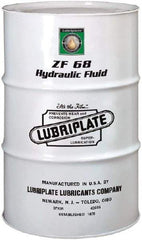 Lubriplate - 55 Gal Drum, Mineral Hydraulic Oil - SAE 20, ISO 68, 69.83 cSt at 40°, 8.2 cSt at 100°C - Apex Tool & Supply