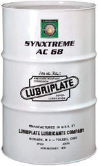 Lubriplate - 55 Gal Drum, ISO 68, SAE 20, Air Compressor Oil - 30°F to 430°, 66 Viscosity (cSt) at 40°C, 9 Viscosity (cSt) at 100°C - Apex Tool & Supply