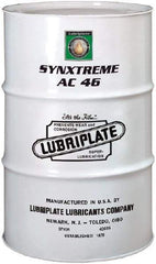 Lubriplate - 55 Gal Drum, ISO 46, SAE 20, Air Compressor Oil - 10°F to 427°, 46 Viscosity (cSt) at 40°C, 7 Viscosity (cSt) at 100°C - Apex Tool & Supply
