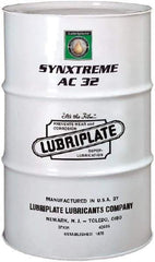 Lubriplate - 55 Gal Drum, ISO 32, SAE 10, Air Compressor Oil - -1°F to 425°, 32 Viscosity (cSt) at 40°C, 6 Viscosity (cSt) at 100°C - Apex Tool & Supply