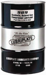 Lubriplate - 55 Gal Drum, ISO 150, SAE 40, Air Compressor Oil - 7°F to 373°, 138 Viscosity (cSt) at 40°C, 24 Viscosity (cSt) at 100°C - Apex Tool & Supply