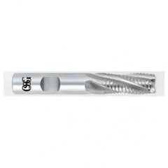 1/2" Dia. - 4" OAL - Bright HSS Co- Roughing SE EM - 3 FL - Apex Tool & Supply