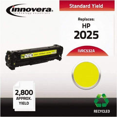 innovera - Yellow Toner Cartridge - Use with HP Color LaserJet CP2025 - Apex Tool & Supply