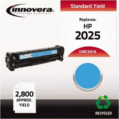 innovera - Cyan Toner Cartridge - Use with HP Color LaserJet CP2025 - Apex Tool & Supply