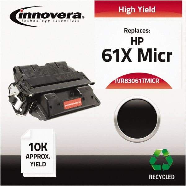 innovera - Black Toner Cartridge - Use with HP LaserJet 4100 - Apex Tool & Supply